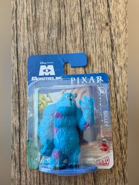 Mattel Sulley Figure - Blue and Purple perfect for Birthday cake